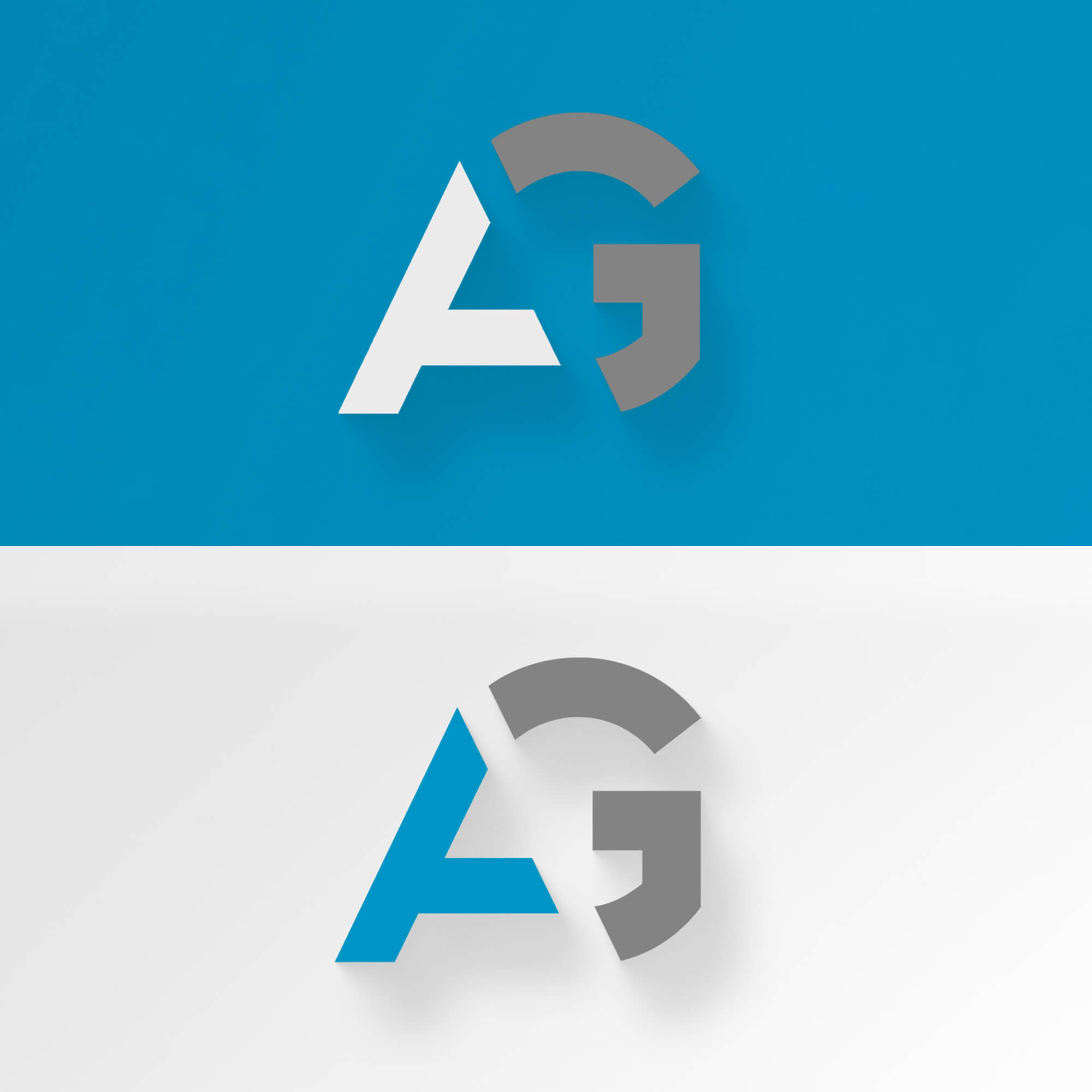 Acryl Glas logo application